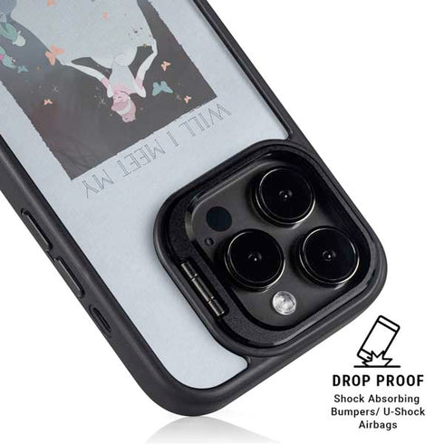 Disney Cinderella Will I Meet My Prince iPhone 15 Pro Kickstand Case